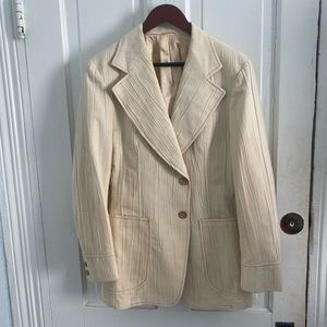 Vintage 70’s leisure suit jacket by European Fashions Limited.